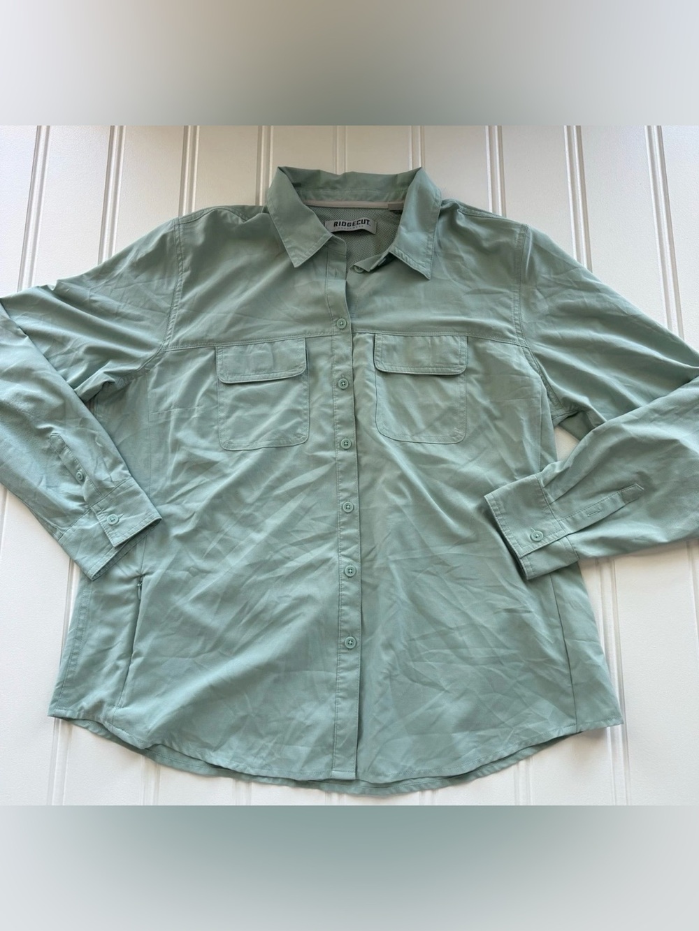Ridgecut Toughwear Vented Fishing Hiking Long Sleeve Shirt Men XL 2070